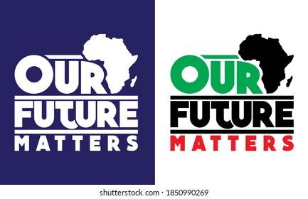 Our Future Matters Printable Vector Illustration