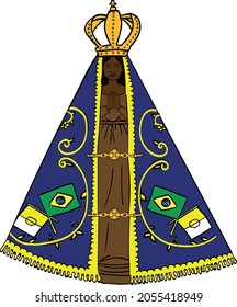 Our Lady of the Apparition, Brazilian saint, Saint Mary of Aparecida Brazil’s Patron,