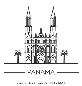 Our Lady of Carmen Church. Panama, Republic of Panama