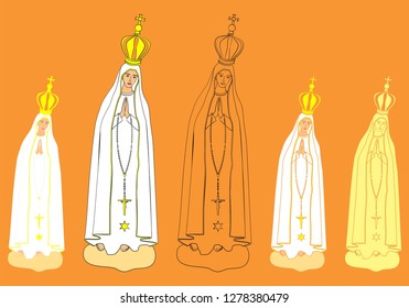 Our Lady Of Fatima Statue.