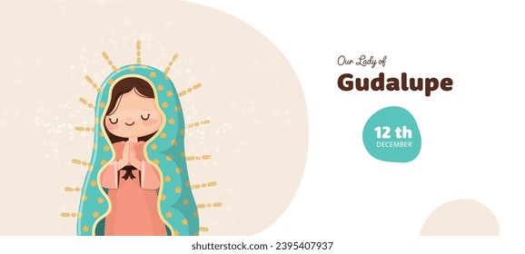 Our Lady of Guadalupe feast day banner