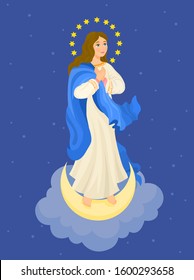 Our lady immaculate conception. virgin mary