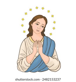 Our Lady Immaculate Conception. Virgin Mary.