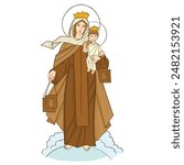 Our lady of Mount Carmel, Virgin Mary