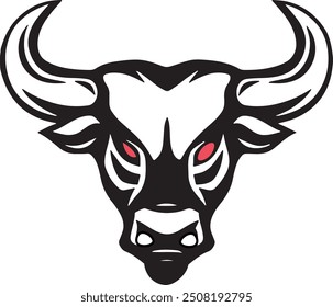 Our logo showcases a powerful bull, poised and formidable. With its muscular frame and intense gaze, it symbolizes strength, resilience, and determination.