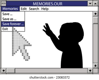 our memories save forever