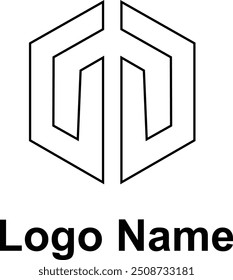 Nuestro logotipo de maqueta muestra un diseño dinámico y versátil que encarna tanto la creatividad como la profesionalidad. Los Elementos refinados y las Formas audaces destacan los valores fundamentales de la innovación y la excelencia.
