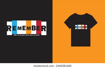our "Remember The Journey" t-shirt design. Inspired by the beauty of memories, this design pays homage to cherished moments and experiences that have shaped who we are.