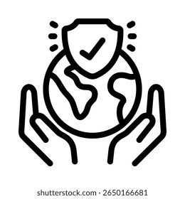 Nuestro elemento de icono de responsabilidad para el diseño