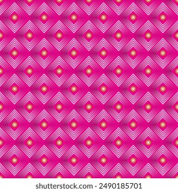 Our seamless graphics pink and white geometric shapes The vector format is ideal for creating backgrounds, wallpapers, fabric prints, phone cases, tiles, and product designs.