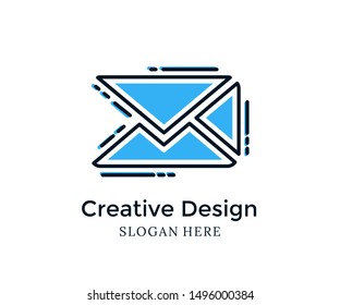 Our Services Email, Mail, Message vector flat Icon Web Template