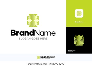 Ournament logo design vector, simple modern logo concept, Usable for Growing Business, Branding, Identity, Marketing, etc