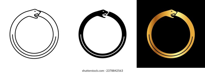 El ícono de Ouroboros, arraigado en la mitología antigua y el simbolismo alquímico, representa el ciclo eterno de vida, muerte y renacimiento.