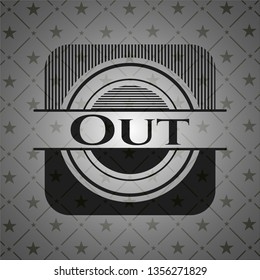 Out black emblem
