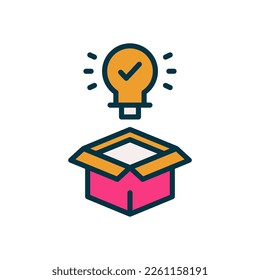out of the box icon for your website, mobile, presentation, and logo design.
