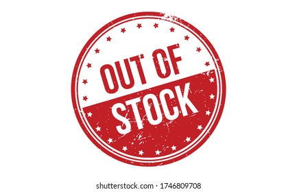 Out of Date Rubber Stamp. Red Out of Date Rubber Grunge Stamp Seal Vector Illustration - Vector