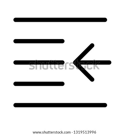 Out dent right shift arrow-direction align format increase-paragraph margin