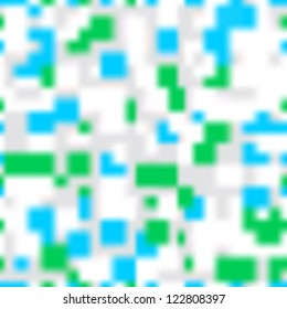 Out of focus geometric seamless background, vector illustration.