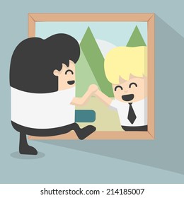 Out the framework to find new friends
