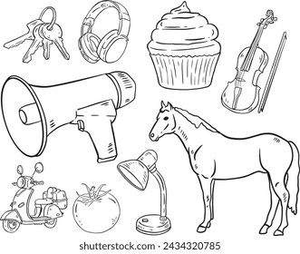 Out line element design for templates.