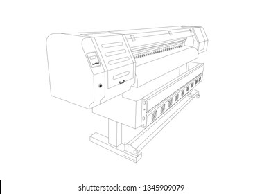 Out Line Large Format Printer
