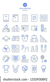 Out line vector icons. 
