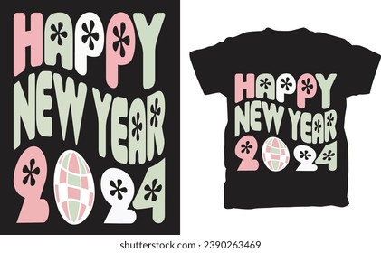 Out with the old, and in with the new, Embrace the spirit of a brand new chapter with our exclusive Happy New Year 2024 T-shirt. This isn't just a shirt; it's a statement, a declaration of your enthus svg