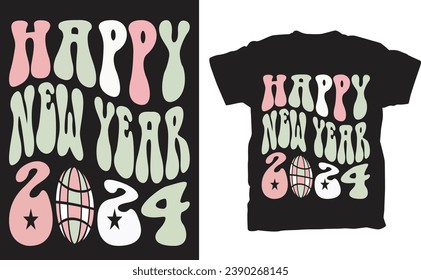 Out with the old, and in with the new, Embrace the spirit of a brand new chapter with our exclusive Happy New Year 2024 T-shirt. This isn't just a shirt; it's a statement, a declaration of your  svg
