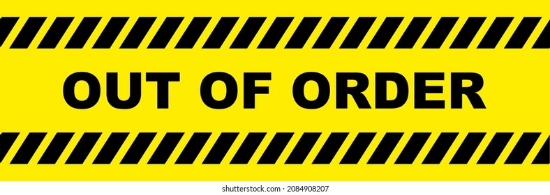 841 Out Of Order Sign For Toilet Images, Stock Photos & Vectors ...