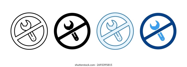 Icon "Out of Service" Mehrere Stilkollektionen festlegen