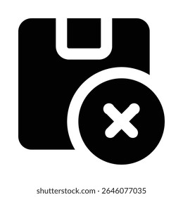 vergriffenes Symbol Symbol bearbeitbarer Vektor