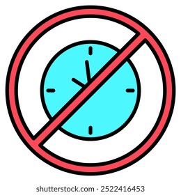 Out of time, time out Icon