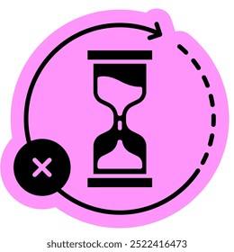 Out of time, time out Icon