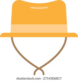 Outback-Hut-Symbol, isoliertes Design-Element