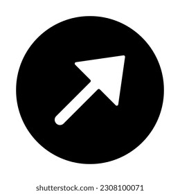Outbound icon isolated vector illustration on white background. High quality black style vector icons