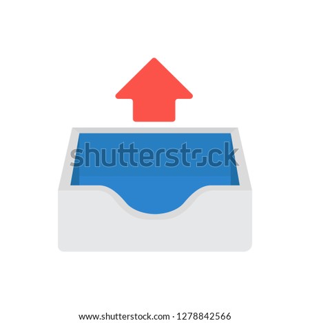 Outbox emoji vector