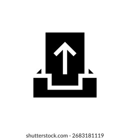 Outbox Icon for Mail and Sending