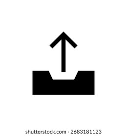 Outbox Icon for Mail and Sending
