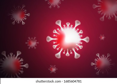 Brotes de corona infecciosa, infección por COVID-19, aislada médicamente. Acontecimientos extraordinarios que ocurrieron en China. El nuevo nombre oficial de esta enfermedad se llama COVID-19.