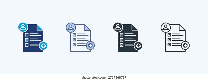 Resultado Icono de estilo múltiple Colección