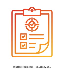 Elemento de icono de resultados para el diseño