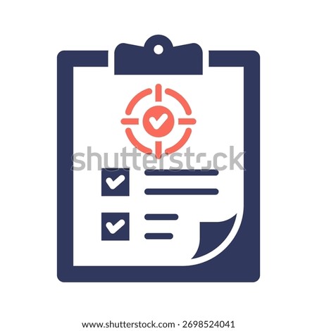 Outcomes Icon Element for Design