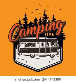  outdoor adventure camping summer beach surf t shirt design vector template, mountain travel adventure retro vintage style typography and vector t-shirt,