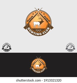 outdoor adventure hunting Logo Design Vector Template
