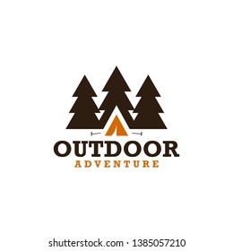 Outdoor Adventure Logo Design Template