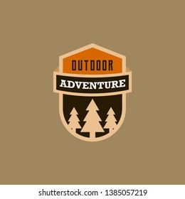 Outdoor Adventure Logo Design Template