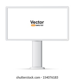Outdoor advertising constructions. Billboard 