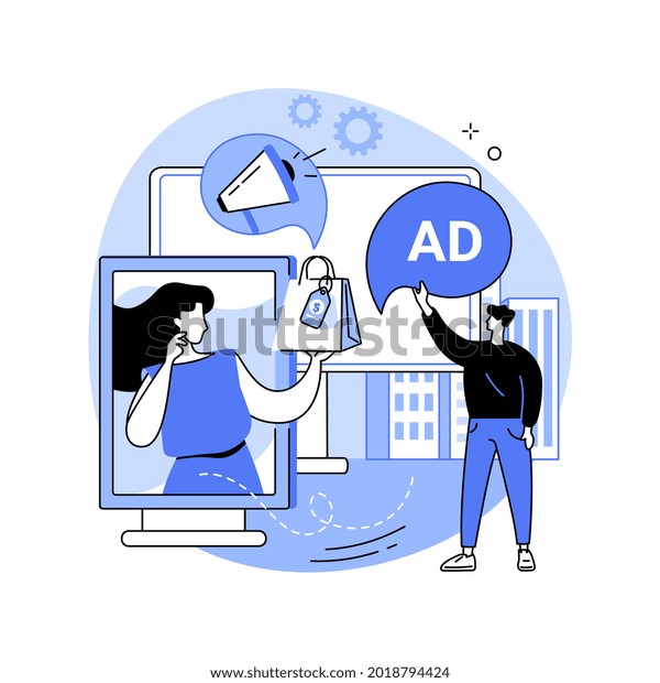 Outdoor advertising design abstract concept\
vector illustration. Out of home media, outdoor retail banner,\
creative advertising design, city billboard layout, marketing\
campaign abstract\
metaphor.
