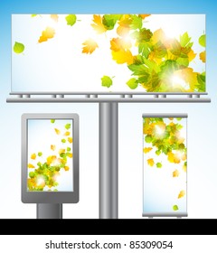 outdoor advertising, eps10