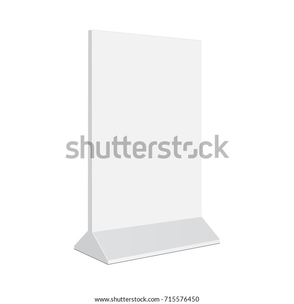 Download Outdoor Advertising Stand Mockup Half Side Stock Vector Royalty Free 715576450 PSD Mockup Templates